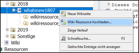 Wikiressource hochladen